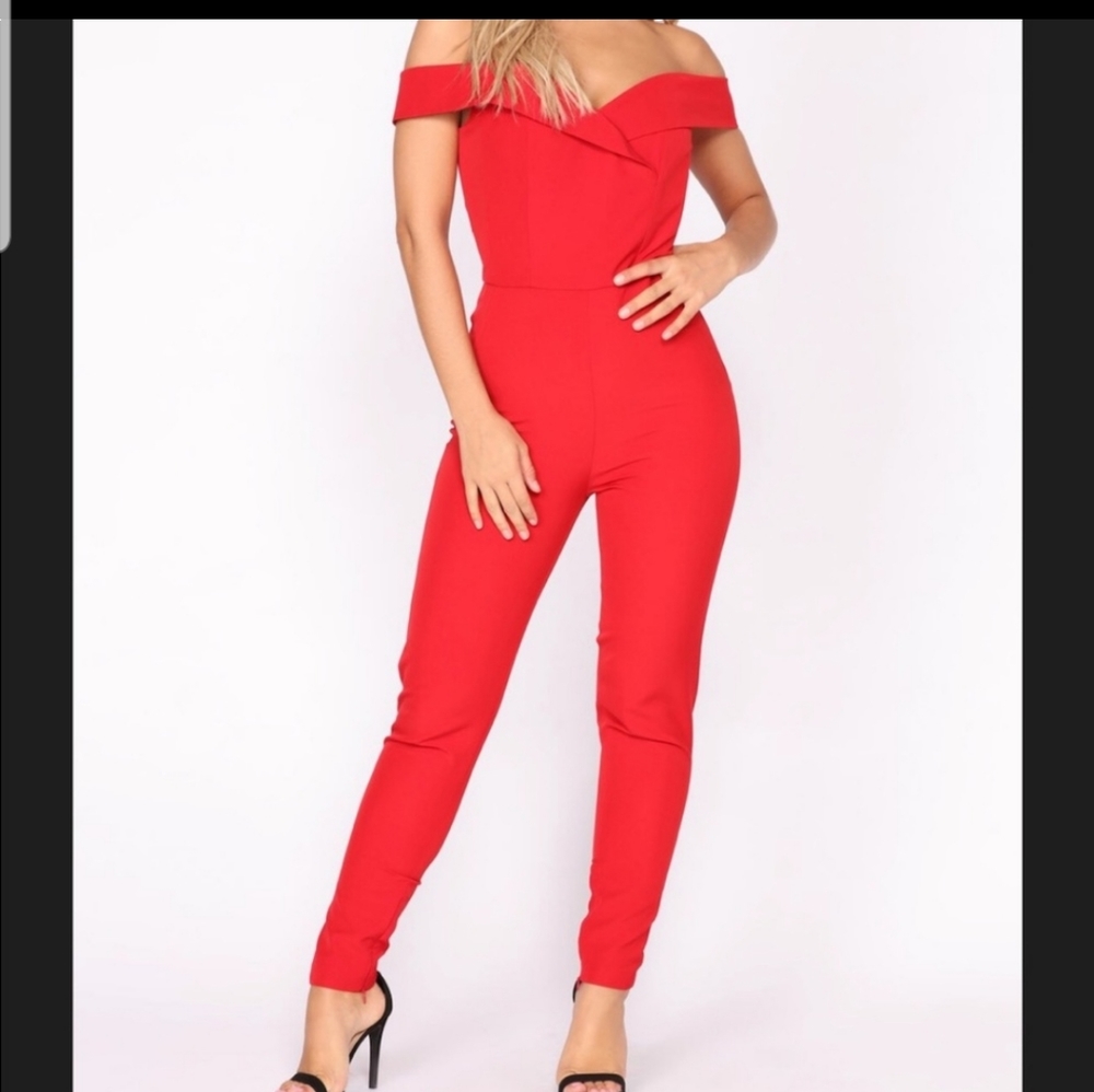 Beautiful, Sexy Red jumpsuit!!